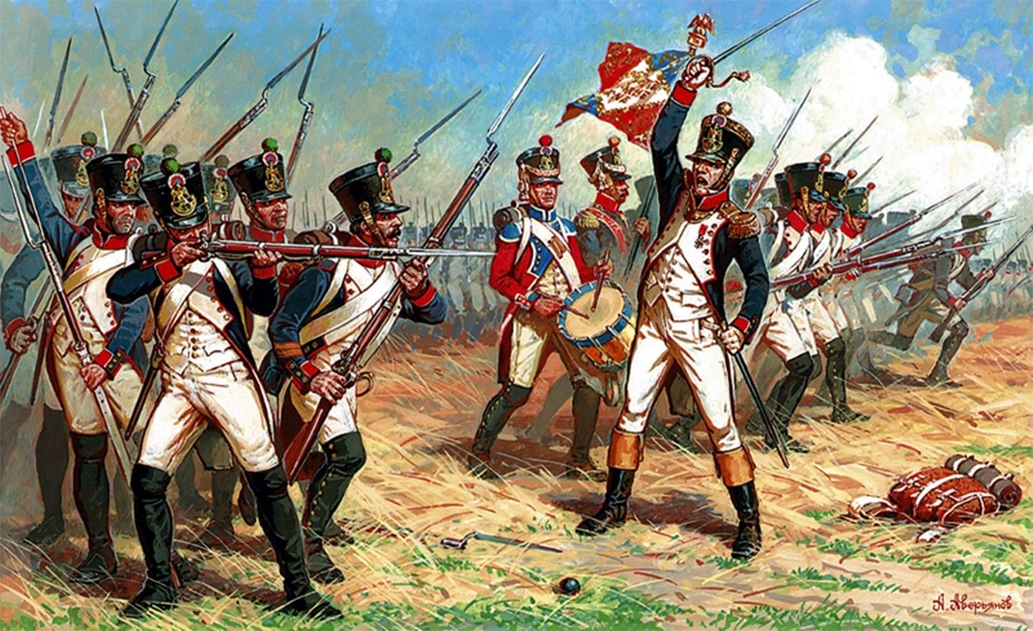 Infantería napoleónica