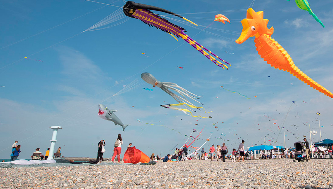 Las cometas de Dieppe