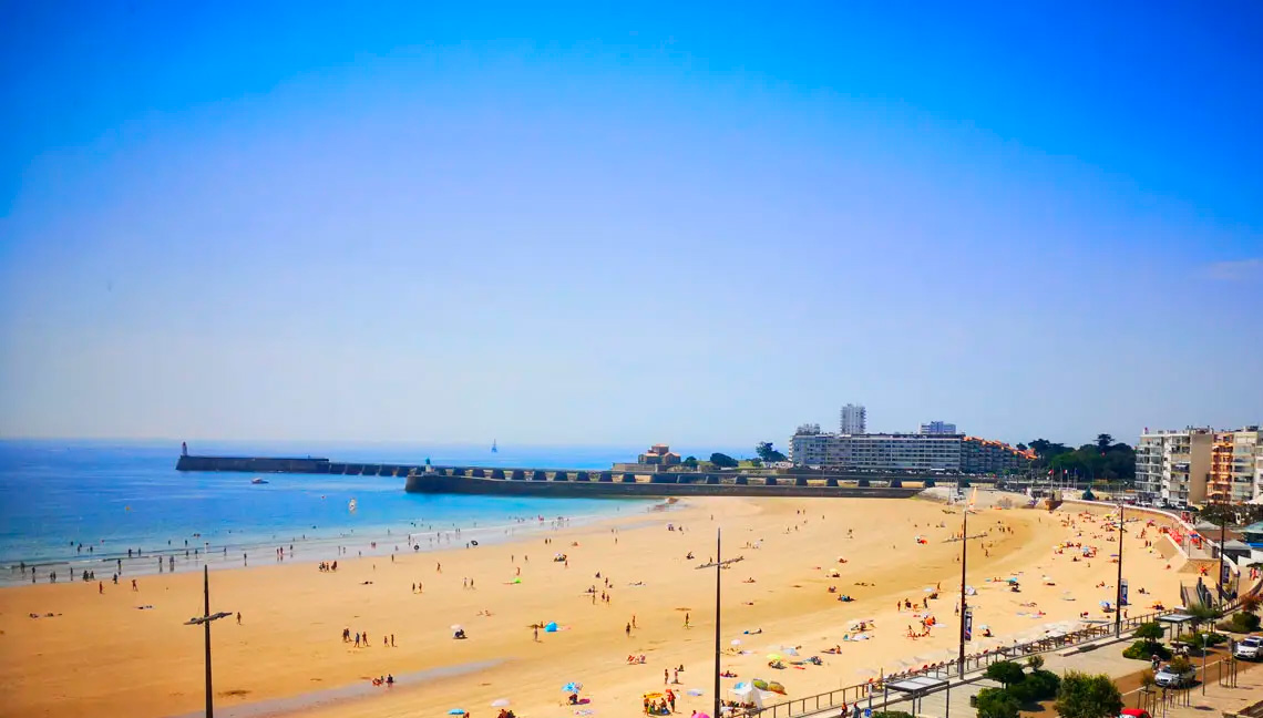 La Gran Playa de Les Sables d'Olonne